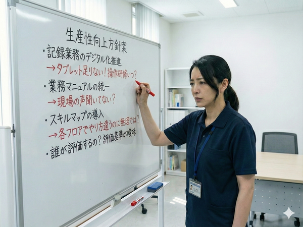 打ち手が見えないイメージ