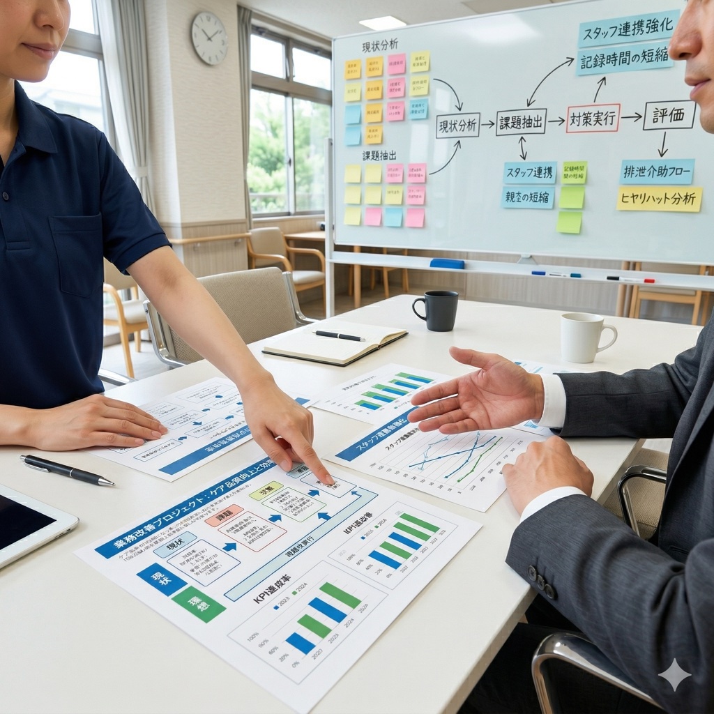 介護施設の支援イメージ