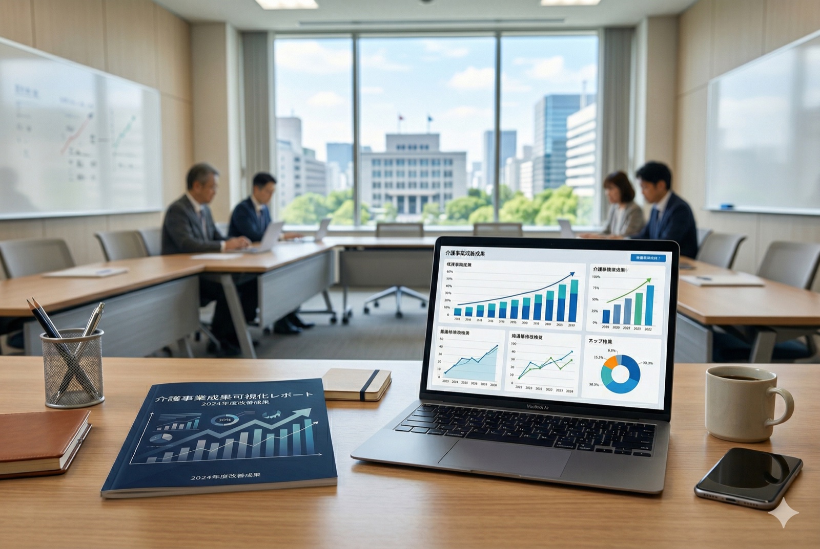 データに基づく成果の可視化